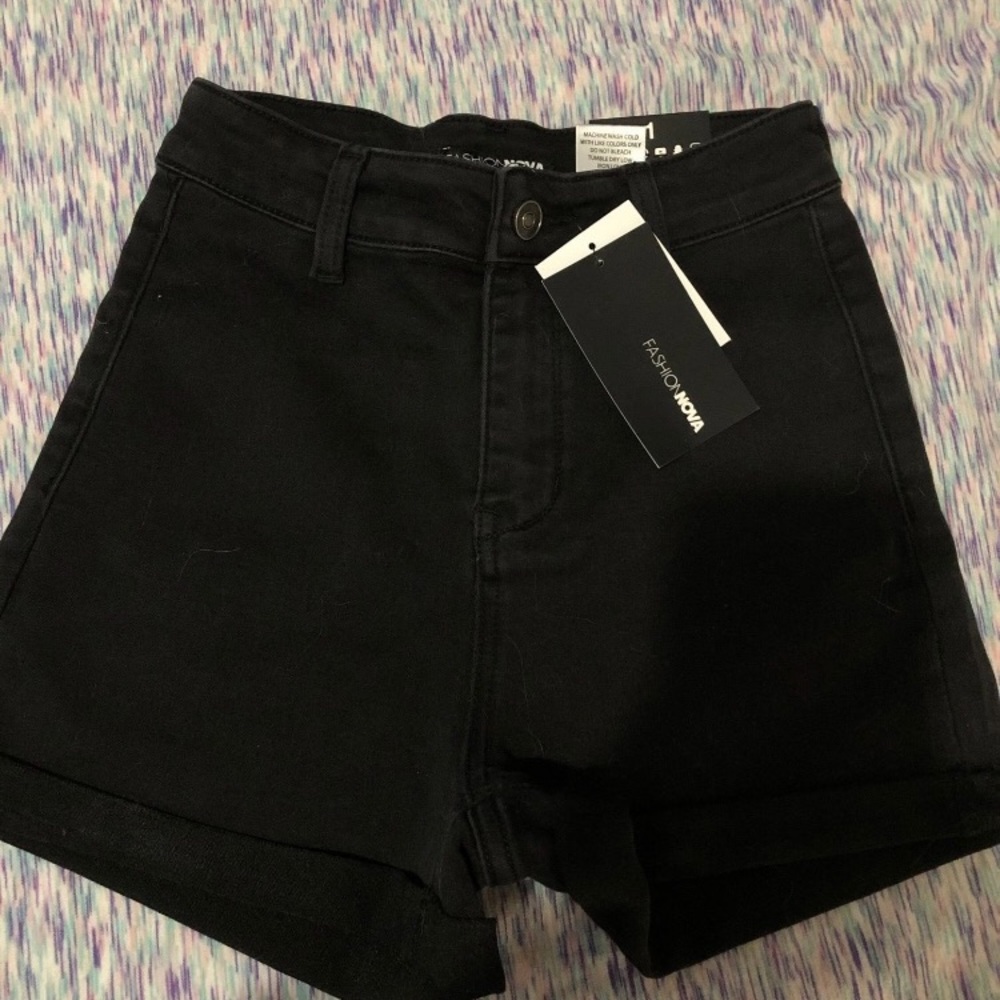High waisted shorts